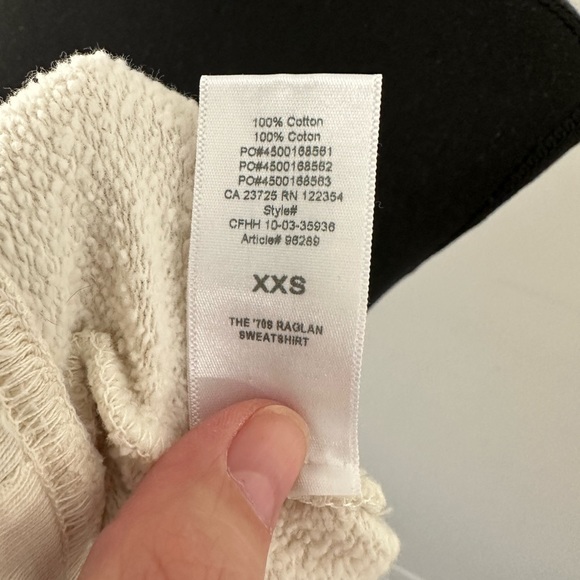 XXS ARITZIA DENIM FORUM Short Sleeve Sweater (100% Cotton) - Picture 5 of 5